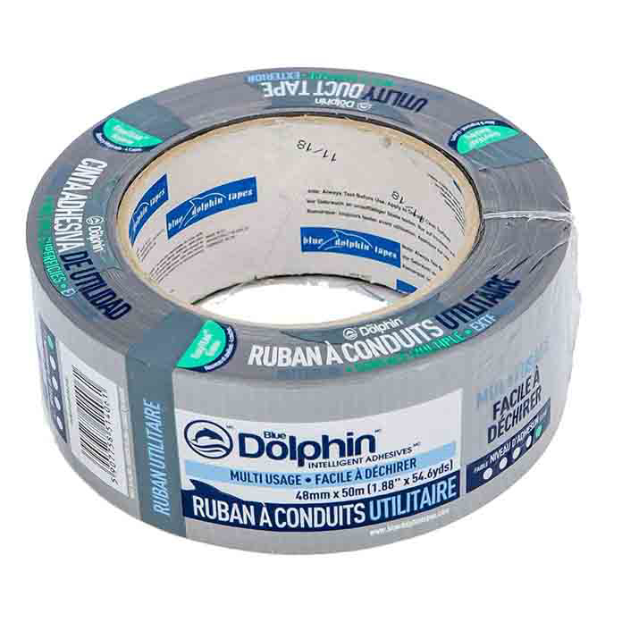 Slika Traka XL DUCT 48 mm x 50 m siva – Vodootporna i UV otporna